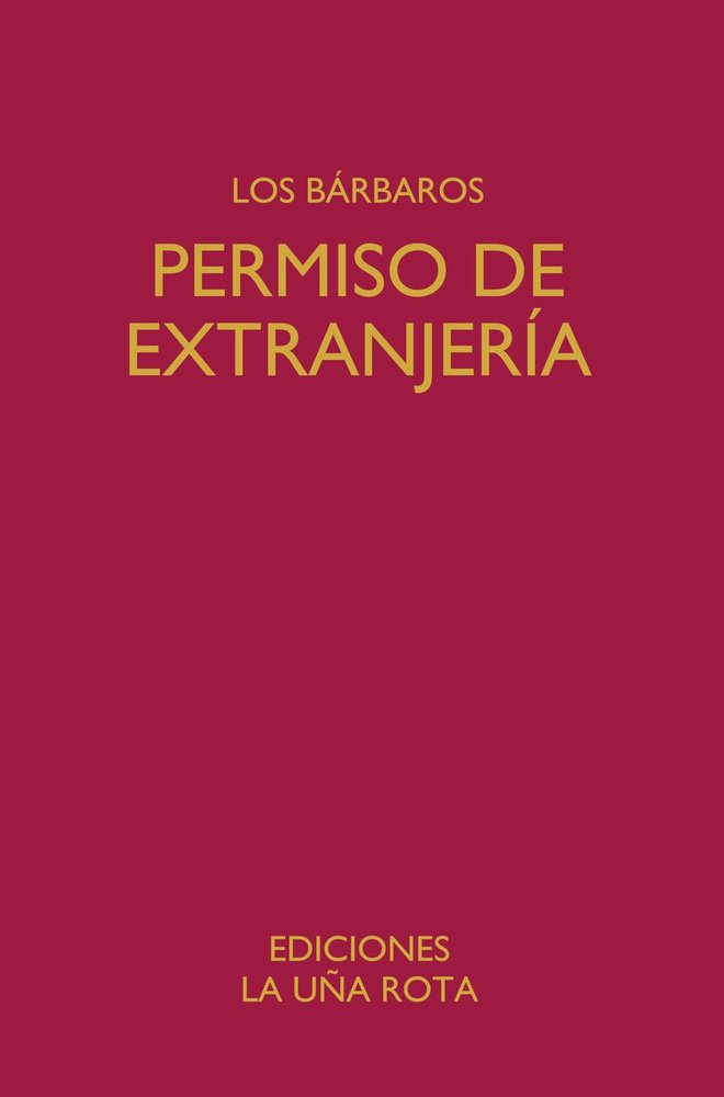 Permiso de extranjería