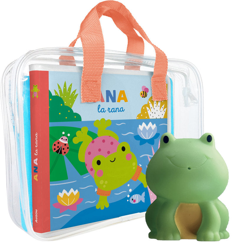 Ana la rana. Libro baño