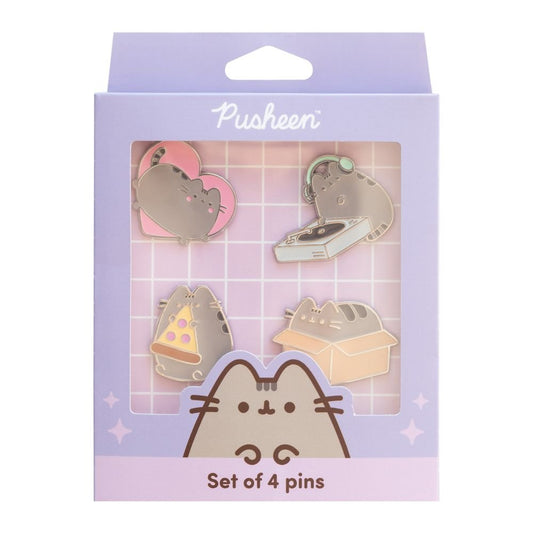 SET DE 4 PINS PUSHEEN