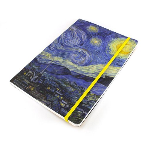 CUADERNO DE FORMATO A5 NOCHE ESTRELLADA