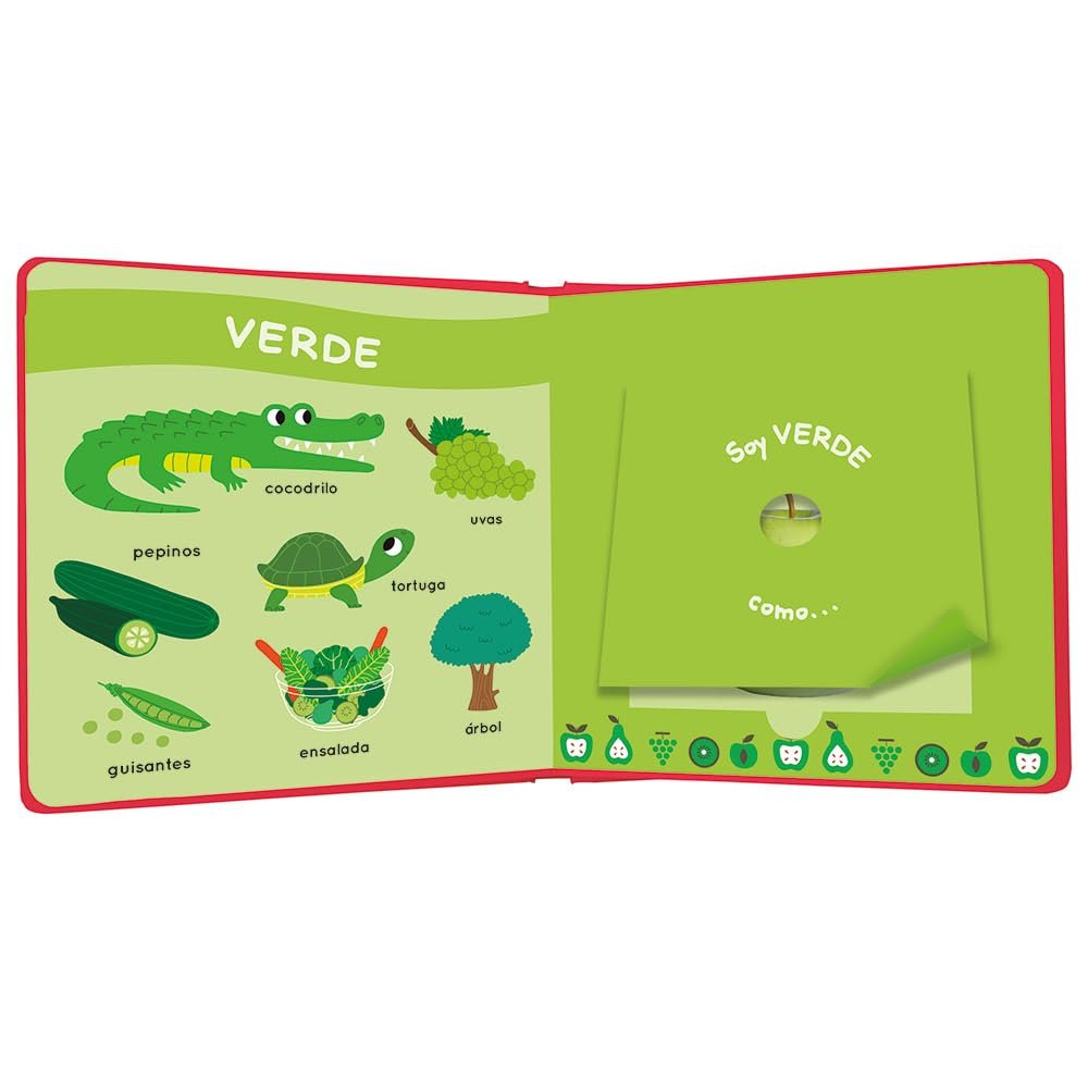 Mi libro de olores y colores. Las frutas