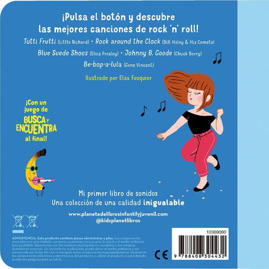 ¡Rock 'n' roll baby! Mi primer libro de sonidos