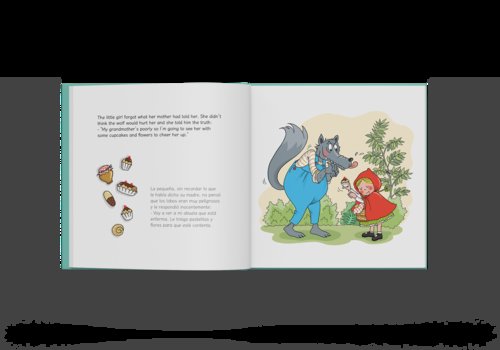 CAPERUCITA ROJA-LITTLE RED RIDING HOO CAS-ING