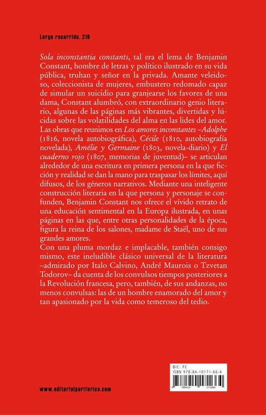 Los amores inconstantes