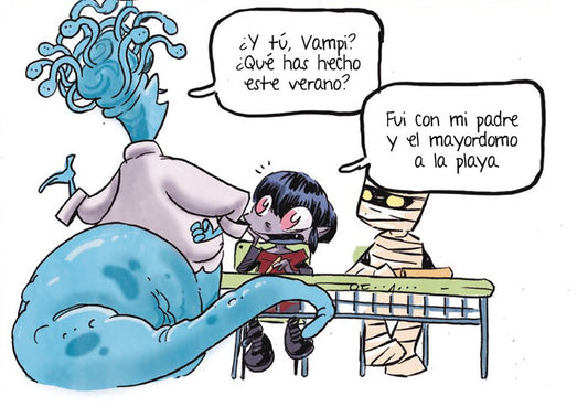 VAMPI SE LO PASA DE MIEDO