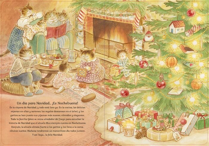 La familia Gátez en Navidad