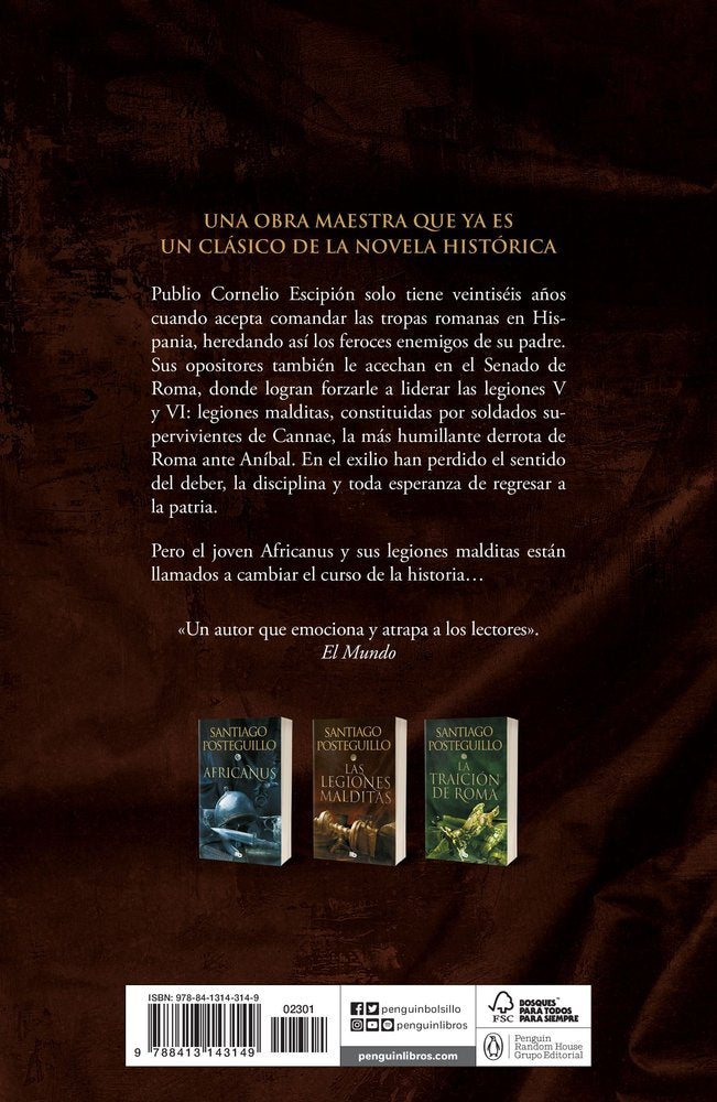 Las legiones malditas (Trilogía Africanus 2)