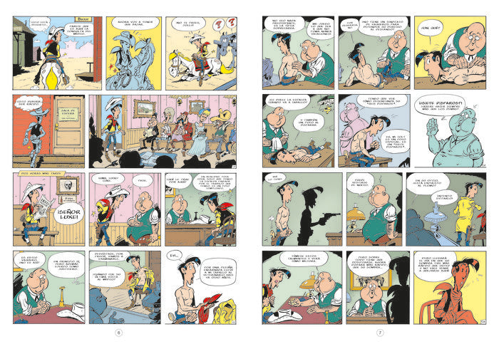 Lucky Luke. Un vaquero bajo presión