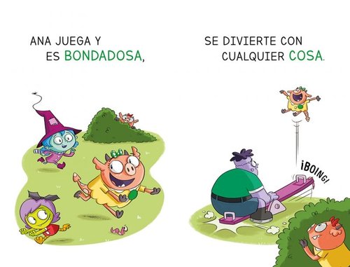 Aprender a leer en la Escuela de Monstruos 3 - Las iguales son especiales