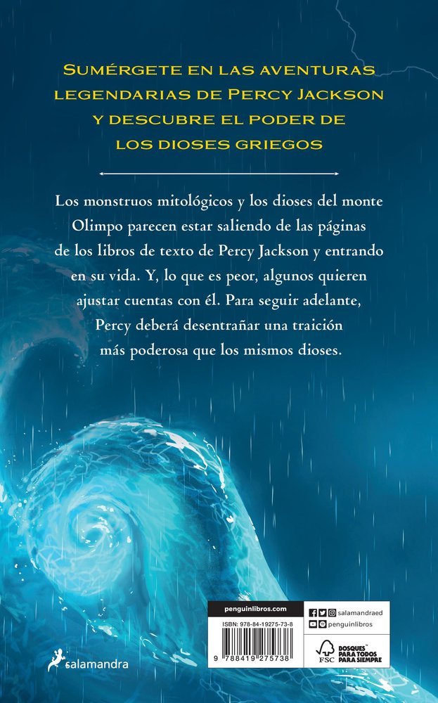 El ladrón del rayo (Percy Jackson y los dioses del Olimpo 1)