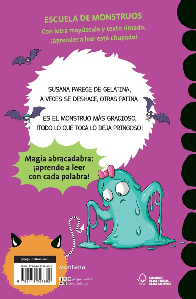 Aprender a leer en la Escuela de Monstruos 10 - Dame helado o me deshago