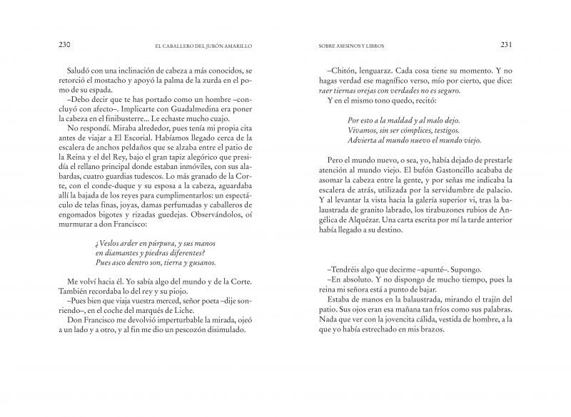 El caballero del jubón amarillo (Las aventuras del capitán Alatriste 5)