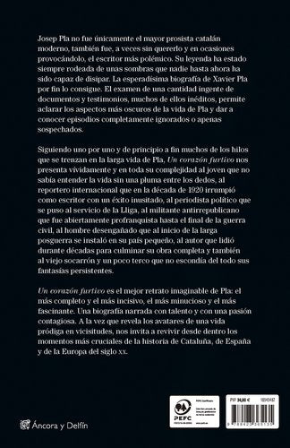 Un corazón furtivo. Vida de Josep Pla