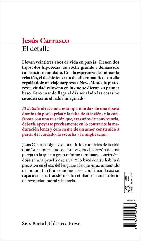 El detalle