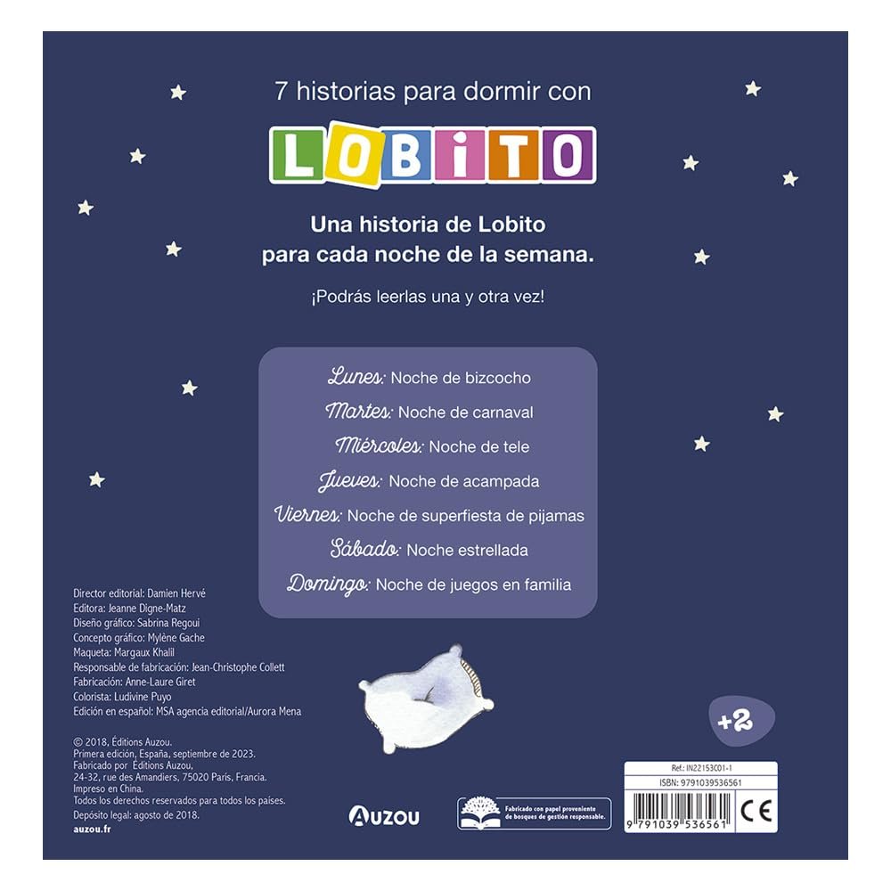 7 historias para dormir con Lobito