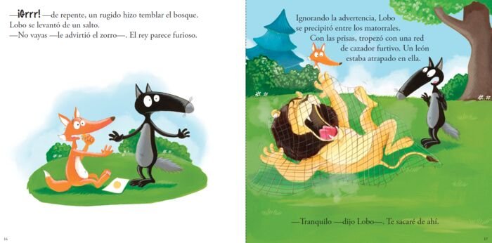 El lobo que salvaba a los animales