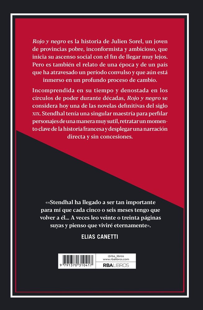 Rojo y negro