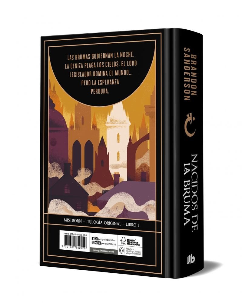 Nacidos de la bruma (edición especial limitada cantos tintados) (Trilogía Original Mistborn 1)