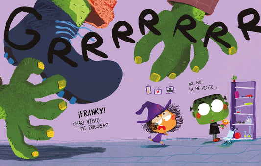 ¿Dónde está mi escoba?