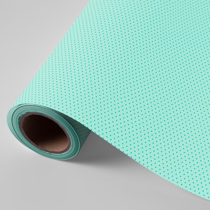 PAPEL REGALO BOBINA 31CM 2K VERDE / ROMBO VERDE