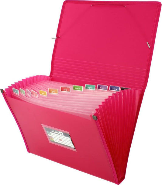 CARPETA FUELLE GOMAS PP 13 SEP LIKE2 ROSA