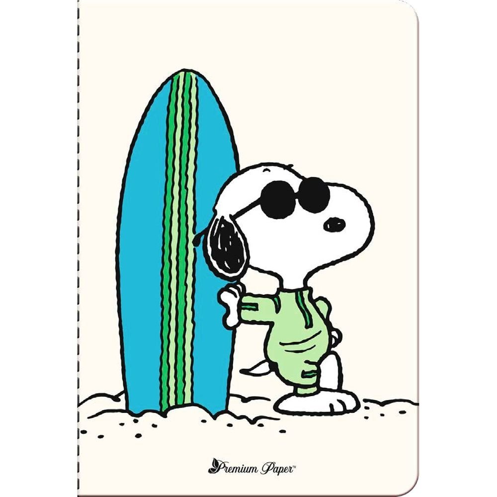 LIBRETA TAPA BLANDA PEQUEÑA SNOOPY SURF