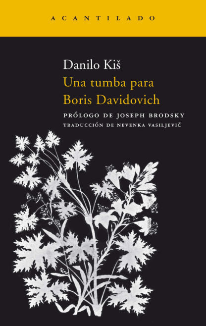 Una tumba para Boris Davidovich
