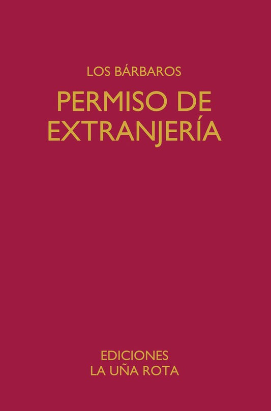 Permiso de extranjería