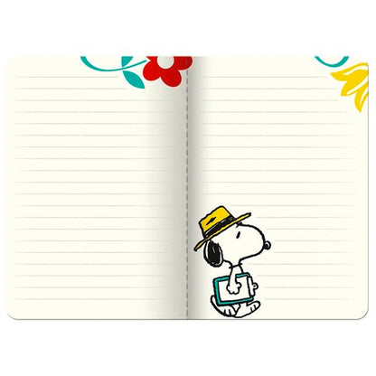 LIBRETA  TAPA BLANDA PEQUEÑA SNOOPY COLORFULL