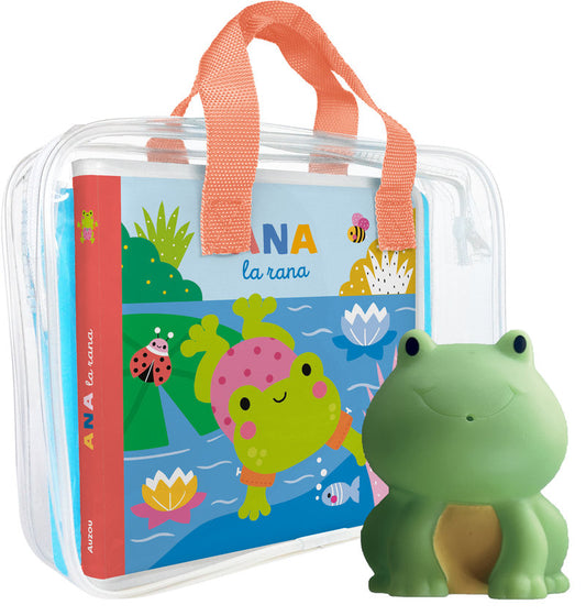 Ana la rana. Libro baño