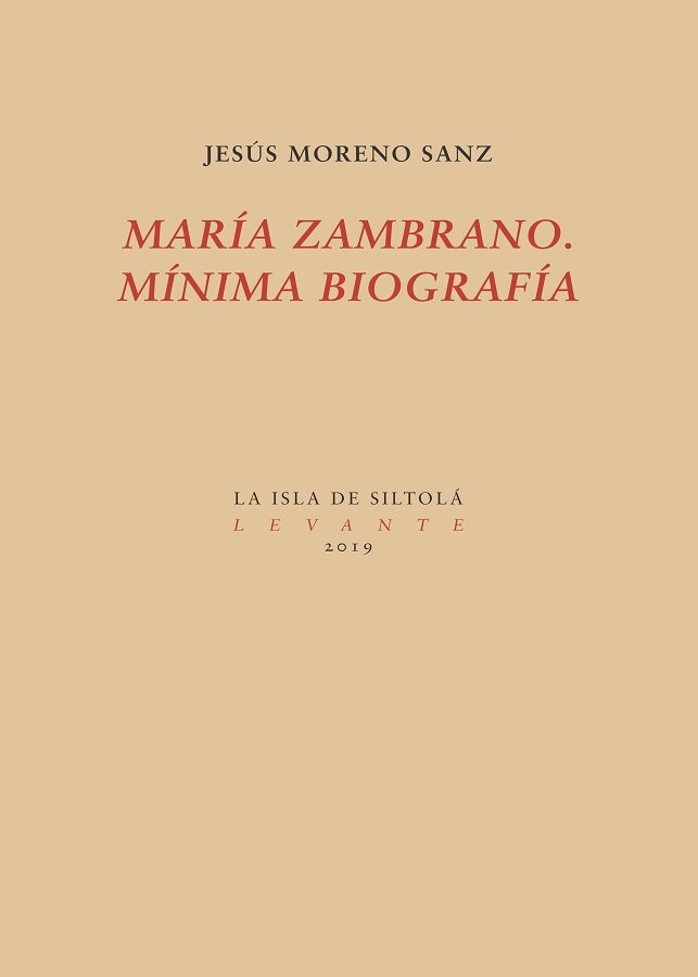 María Zambrano. Mínima biografía