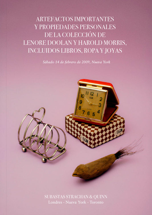 ARTEFACTOS IMPORTANTES Y PROPIEDADES PERSONALES DE