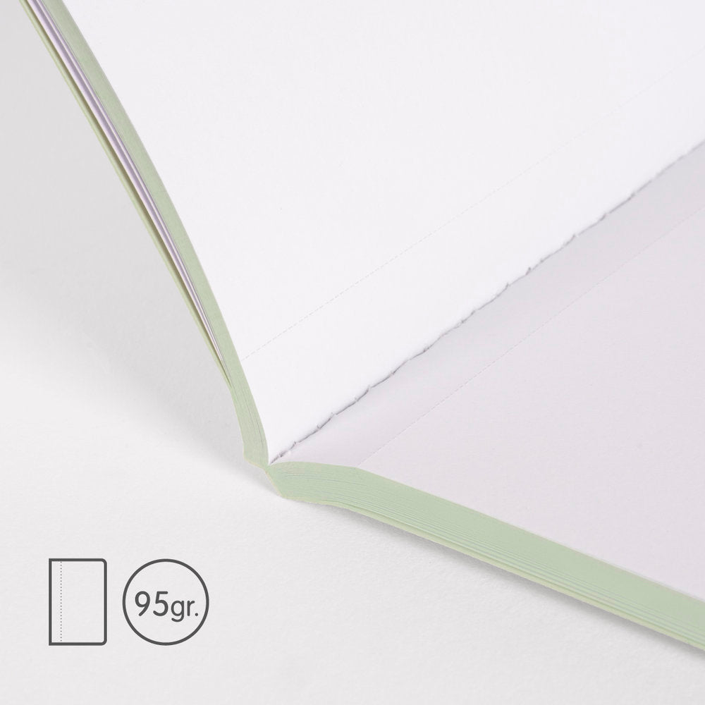 LIBRETA ENCOLADA MILAN A6 48H LISO 430 SINCE 1918
