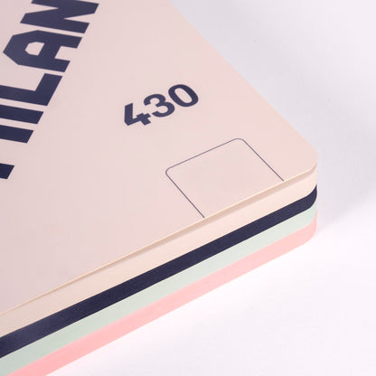 LIBRETA ENCOLADA MILAN A6 48H LISO 430 SINCE 1918