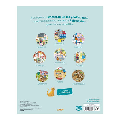 Busca y encuentra para los más pequeños. Las profesiones