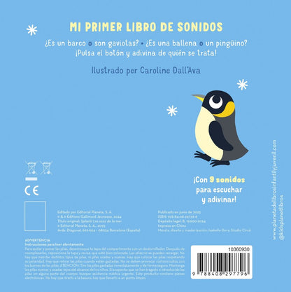 ¡Splash! Sonidos del mar. Mi primer libro de sonidos