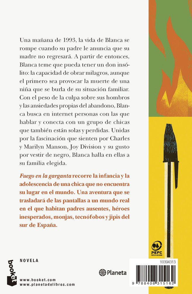 Fuego en la garganta