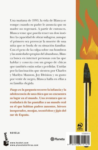 Fuego en la garganta