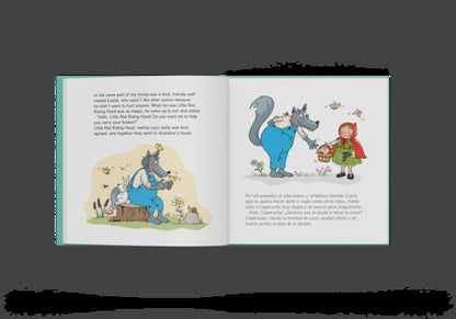 CAPERUCITA ROJA-LITTLE RED RIDING HOO CAS-ING