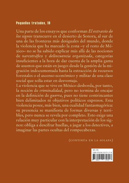 El extravío de los signos