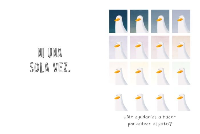 El pato que nunca parpadea