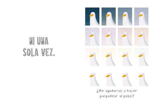 El pato que nunca parpadea