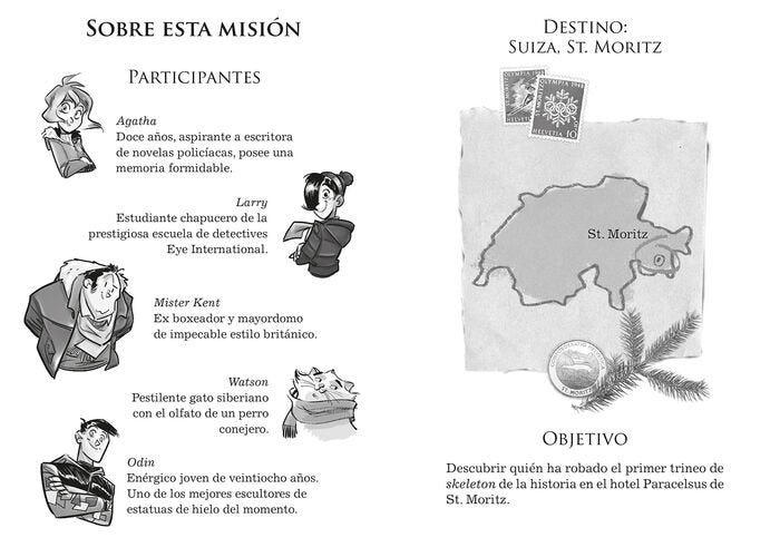 Agatha Mistery. Captura en los Alpes