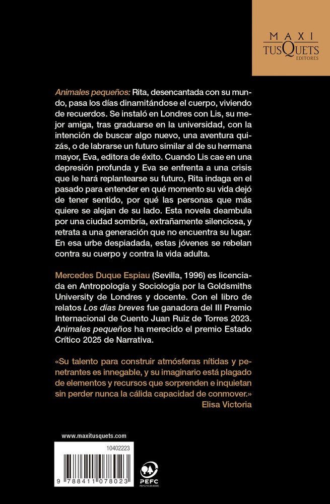 Animales pequeños