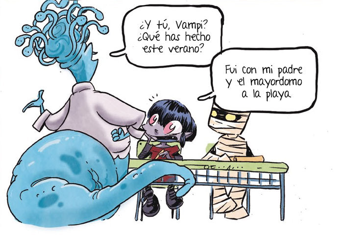 VAMPI SE LO PASA DE MIEDO