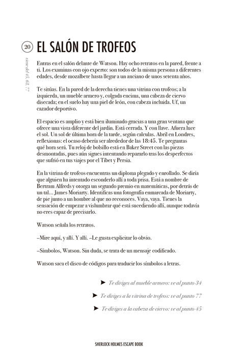 Sherlock Holmes Escape Book. La aventura de la màquina analítica