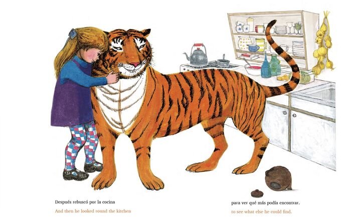 El tigre que vino a tomar el té / The tiger who came to tea