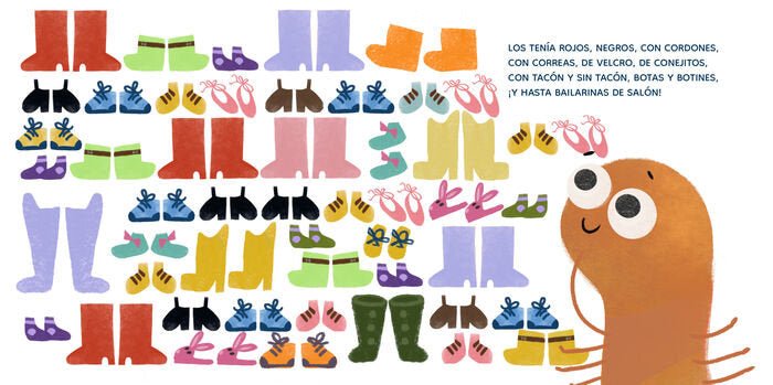 Los ciempiés no llevan zapatos