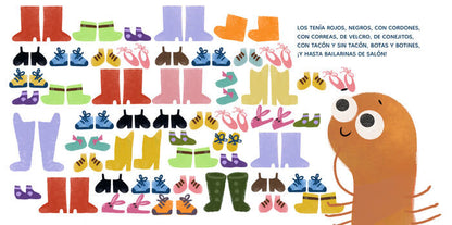 Los ciempiés no llevan zapatos