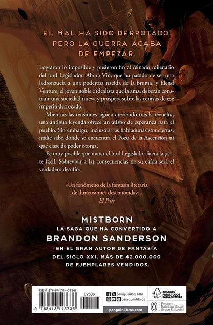 El Pozo de la Ascensión (Trilogía Original Mistborn 2)